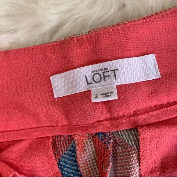 LOFT THE RIVIERA TWILL SHORTS - Picture 4 of 16